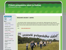 Tablet Screenshot of polepskeudoli.netstranky.cz