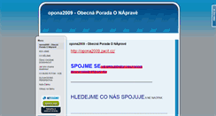 Desktop Screenshot of opona2009.netstranky.cz